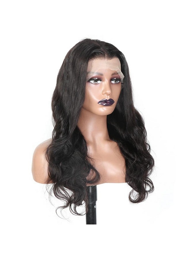 CHEEON Body Wave Lace Front Wigs Human Hair Pre Plucked 13x4 HD Lace Frontal Wigs 150% Density Transparent Body Wave Glueless Wigs for Black Women (20 Inch) - Image 3