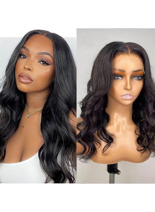 CHEEON Body Wave Lace Front Wigs Human Hair Pre Plucked 13x4 HD Lace Frontal Wigs 150% Density Transparent Body Wave Glueless Wigs for Black Women (20 Inch) - Image 1