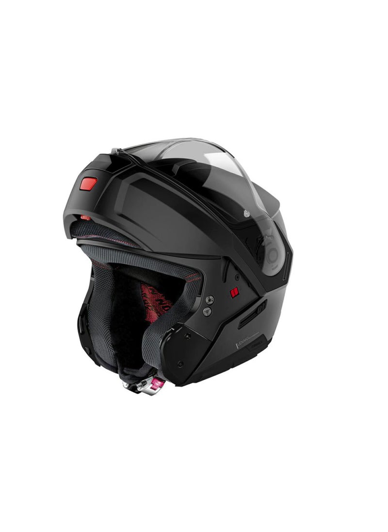 Nolan - Nolan N90-3 Special N-Com Flip-Up Helmet Metal Black - Image 1