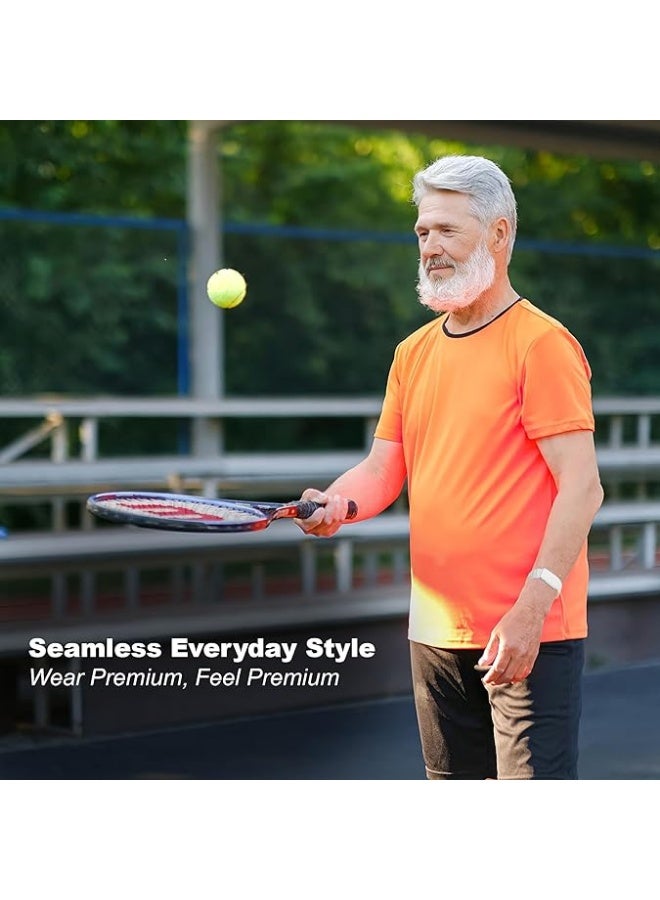 Comfort Durable Silicone Wristband Compatible with WHOOP 4.0 Band, Soft Silicone Sports Loop Strap for Men & Women, with U Shapped Connector - Image 3