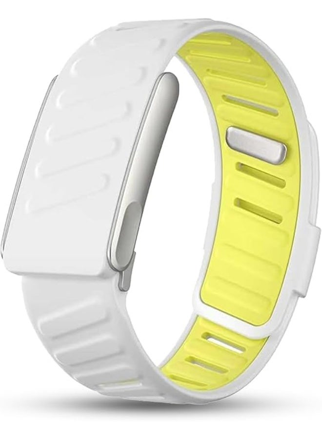 Comfort Durable Silicone Wristband Compatible with WHOOP 4.0 Band, Soft Silicone Sports Loop Strap for Men & Women, with U Shapped Connector - Image 1