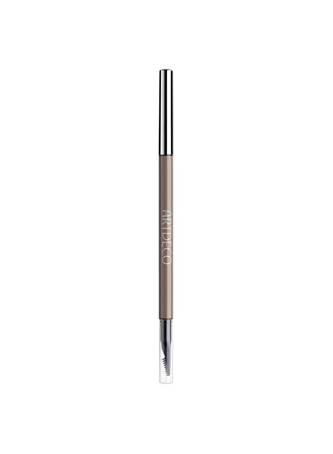 ARTDECO Ultra Fine Brow Liner - Soft Driftwood - Thin Twist-Out Tip Creates Ultra-Fine Lines - Integrated Grooming Brush - Smudge-Proof & Waterproof - Eyebrow Pencil - Eye Makeup - Vegan - 0.03 Oz - Image 1