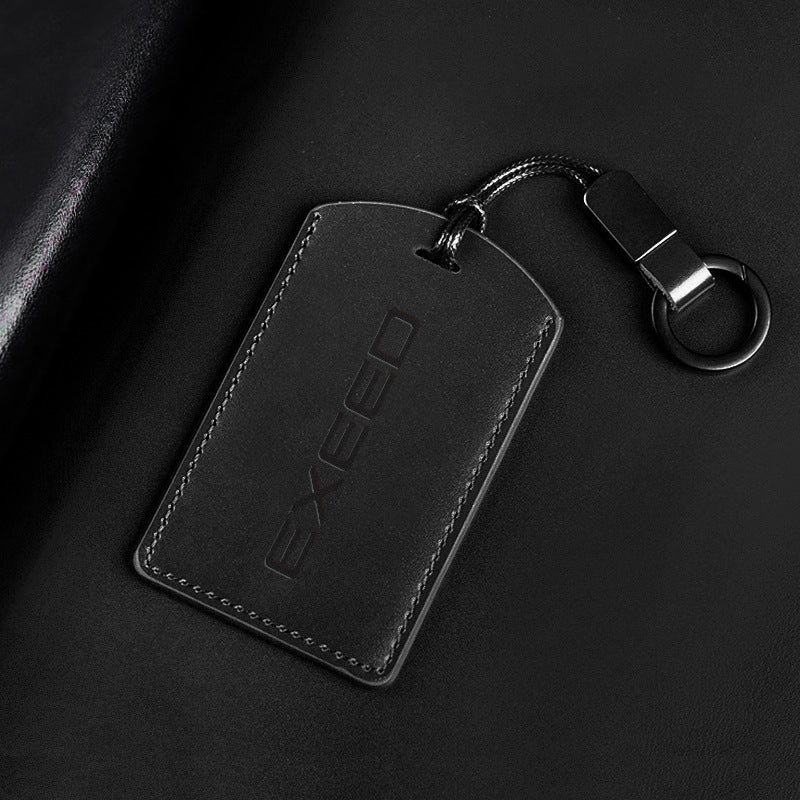 Cowhide Star Way Star Epoch Et Card Key Set Moon Key Set Sanno Card Buckle Leather Nfc Card Set - Image 1