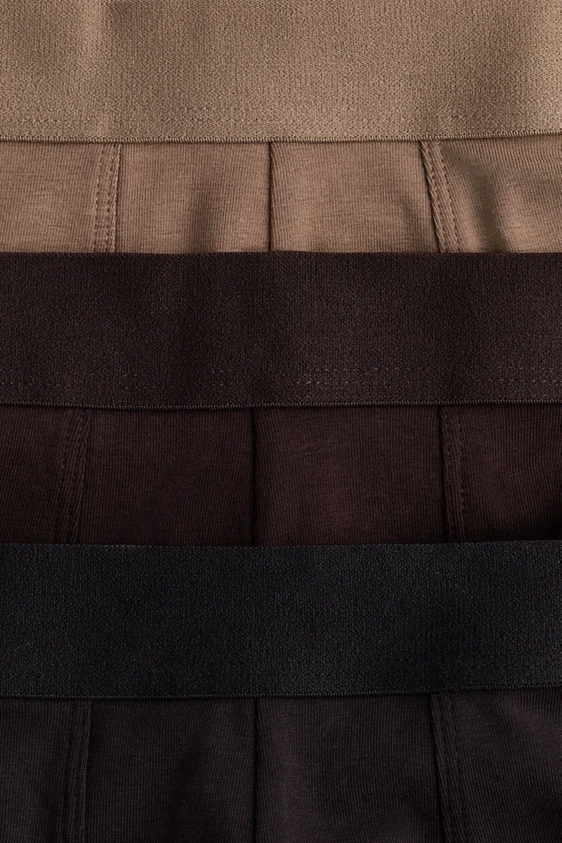 H&M  5-pack cotton mid trunks for Men | Best Price UAE