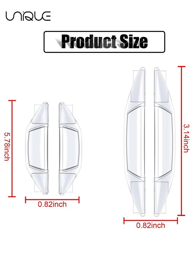 Unique - Anti-Collision Bumper Guard, 4 Pack-Auto Door Side Edge Protection Guard Self-Adhesive Anti-Scratch Collision Protector Trim Sticker, for Car Side Door Edge Bumper Guard Protector Strips - Image 1