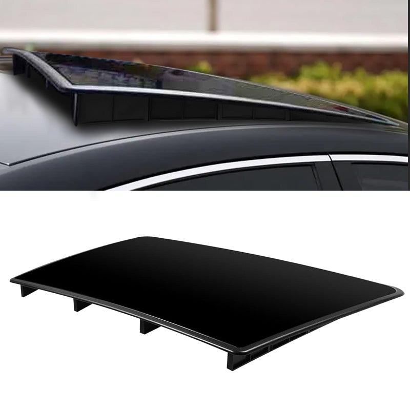 Donpida Car Sunroof Wind Deflector Universal Car Sunroof Cover Vent Insulator with Insulation Waterproof Surface Moonroof Visor with Waterproof Double Side Tape 28519515 Inch
