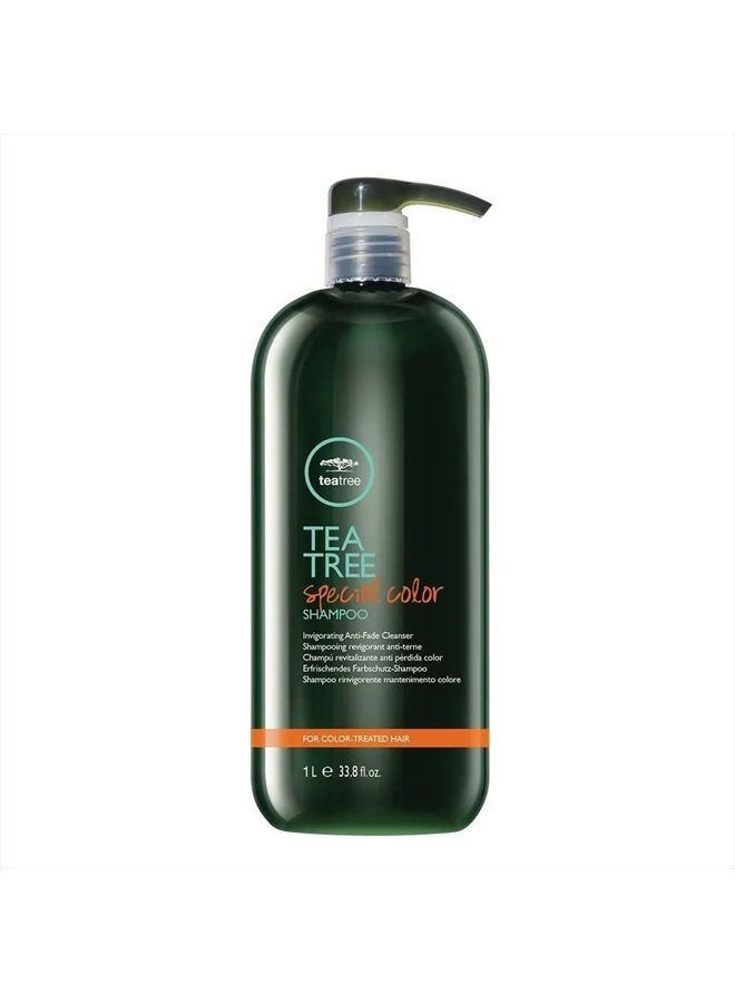 Paul Mitchell Tea Tree Special Color Shampoo, Gently Cleanses, Protects Hair Color, For Color-Treated Hair, 33.8 fl. oz.  - Image 1