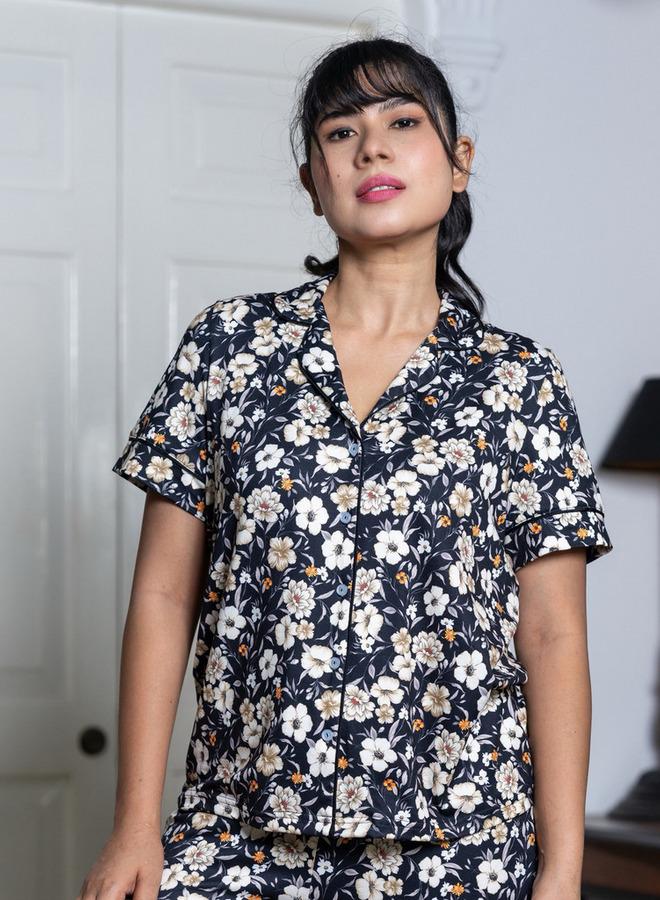 Aadaraya Pyjama Set Button-Down Shirt & Trousers - Image 4
