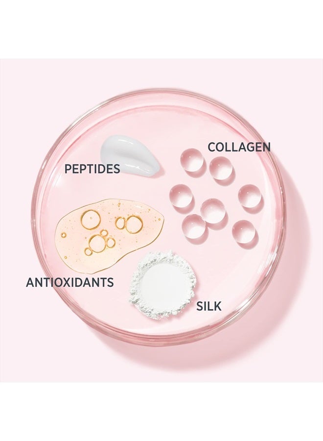 IT COSMETICS بودرة إنهاء مضغوطة وداعًا للمسام - ظل شفاف عالمي - تحتوي على ببتيدات مضادة للشيخوخة، كولاجين مهدرج ومضادات أكسدة - 0.31 أونصة - Image 4