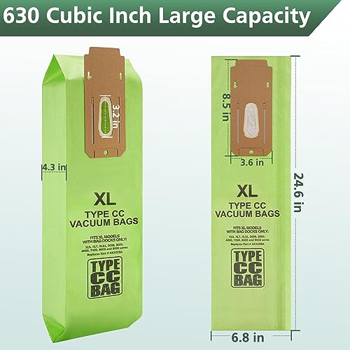 isinlive 16 Packs Vacuum Bags for Oreck Type CC, Compatible with All Oreck XL Upright Vacuum Cleaner - Replaces Part # CCPK8DW - Image 5