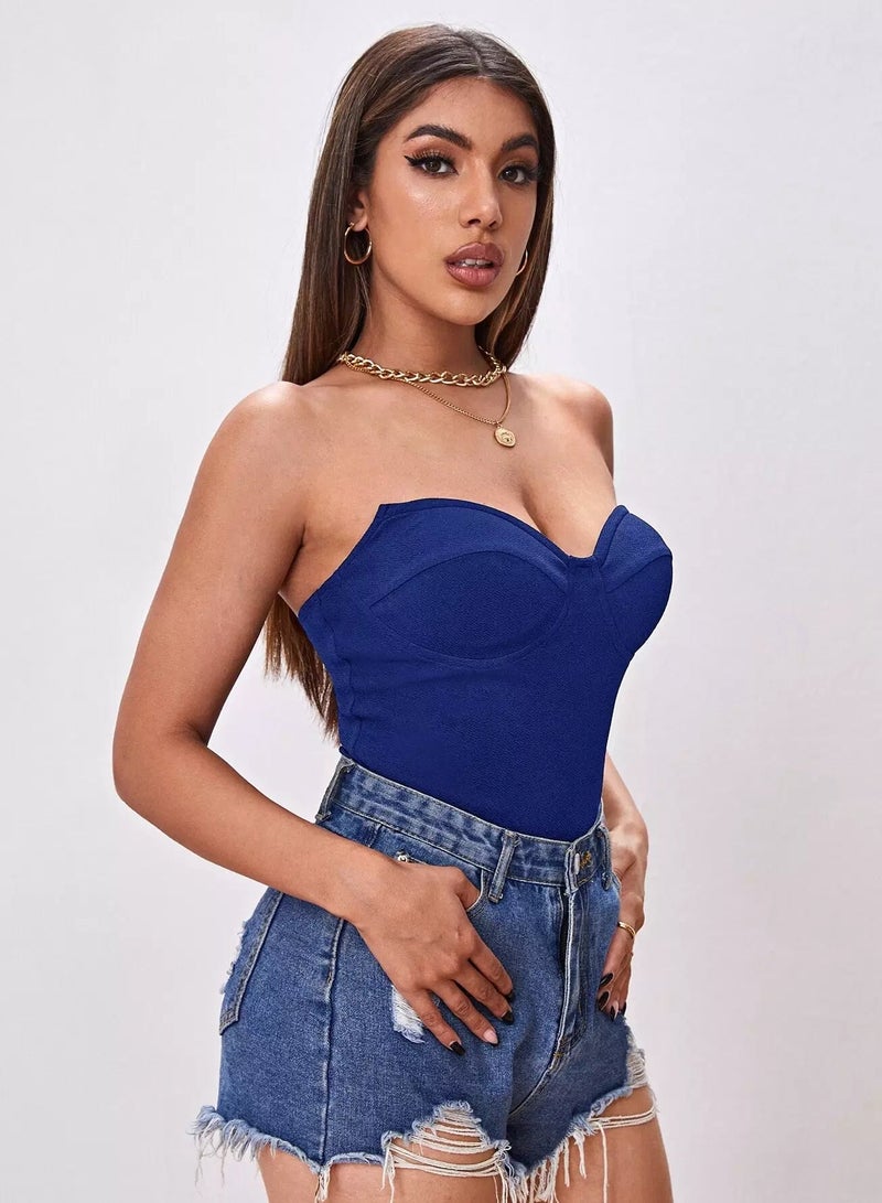 Solid Tube Bodysuit - Image 5