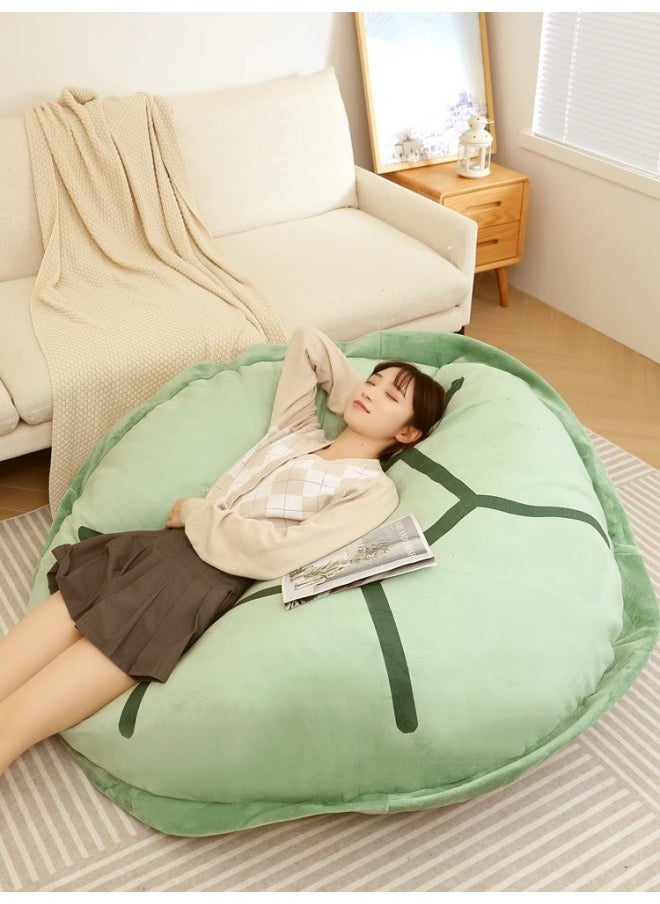 Generic - Wearable Turtle Shell Cushion Doll Sleeping Bag Lazy Doll Sofa Bee Clothes Wear Large Top Clothes Toy/doll Cushion-Specifications:100cm  No Cotton In Front-Color:Turtle Shell - Image 1