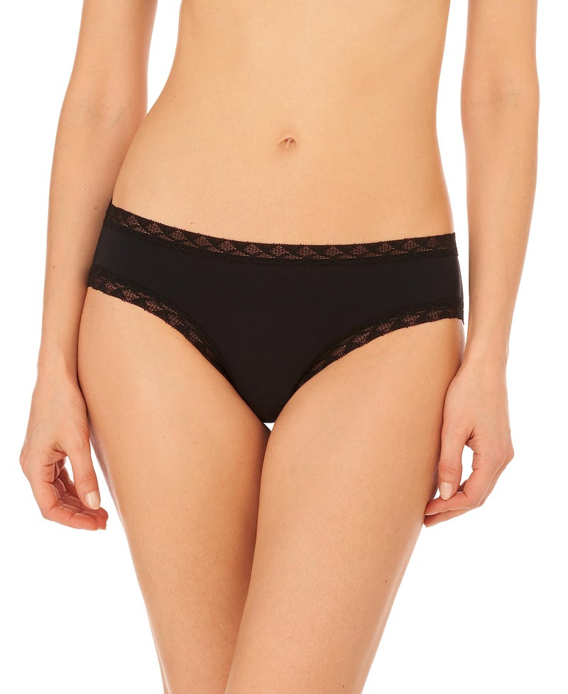 Natori womens Bliss Girl Briefs, Black, Medium US - Image 1