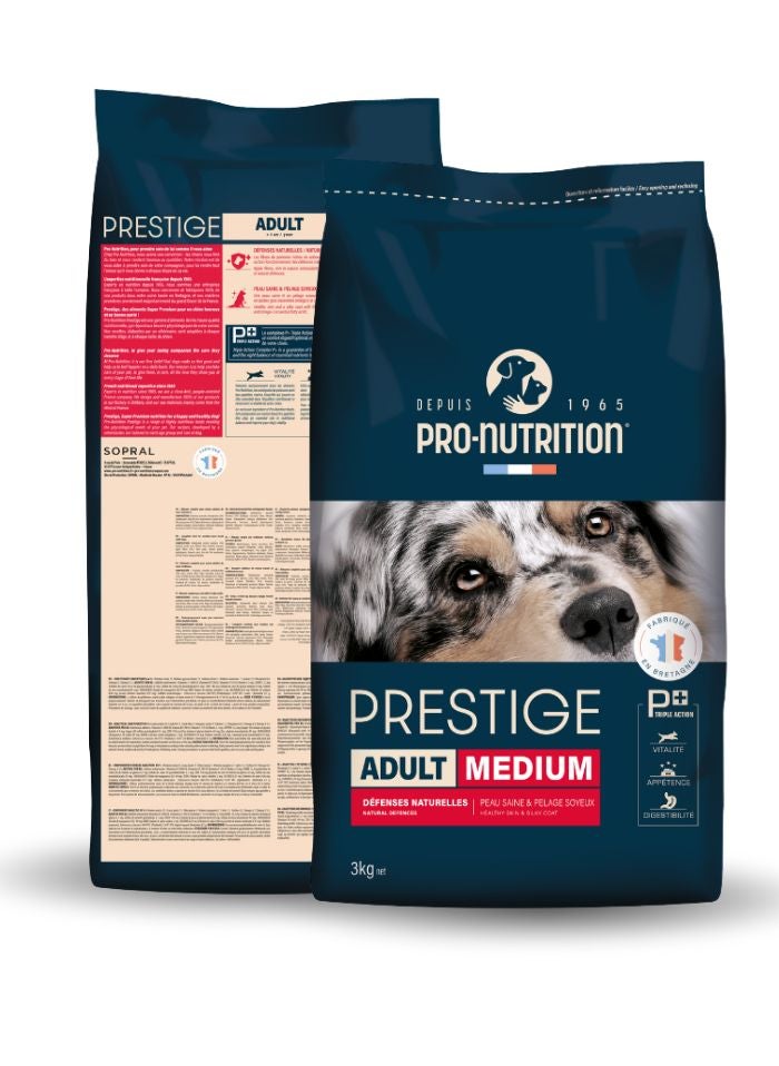 Pro nutrition Prestige Dog Adult Medium 3Kg