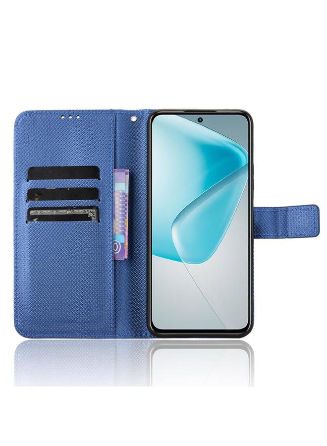 Zaboon Case For Infinix Hot 50 Pro+ 4G Diamond Texture Leather Phone Case - Image 4