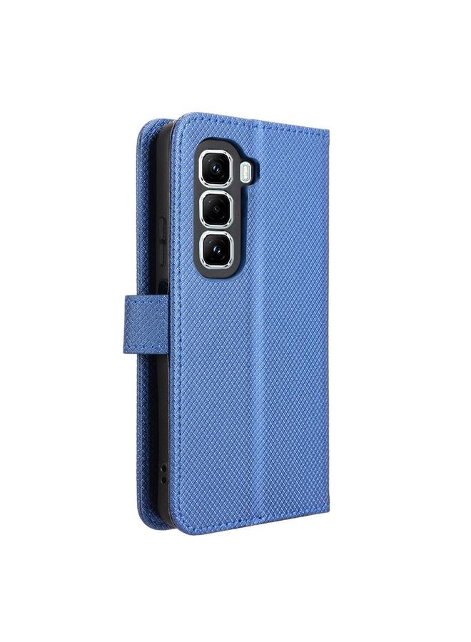 Zaboon Case For Infinix Hot 50 Pro+ 4G Diamond Texture Leather Phone Case - Image 3