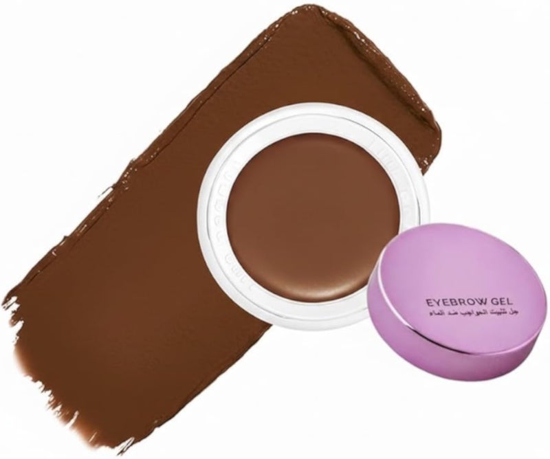 جل تحديد العيون، 5 غرام، كريم تحديد عيون مطفي مقاوم للماء يدوم طويلاً، أصباغ عالية الكثافة، مقاوم للتلطخ، للنساء والفتيات (بني N3)