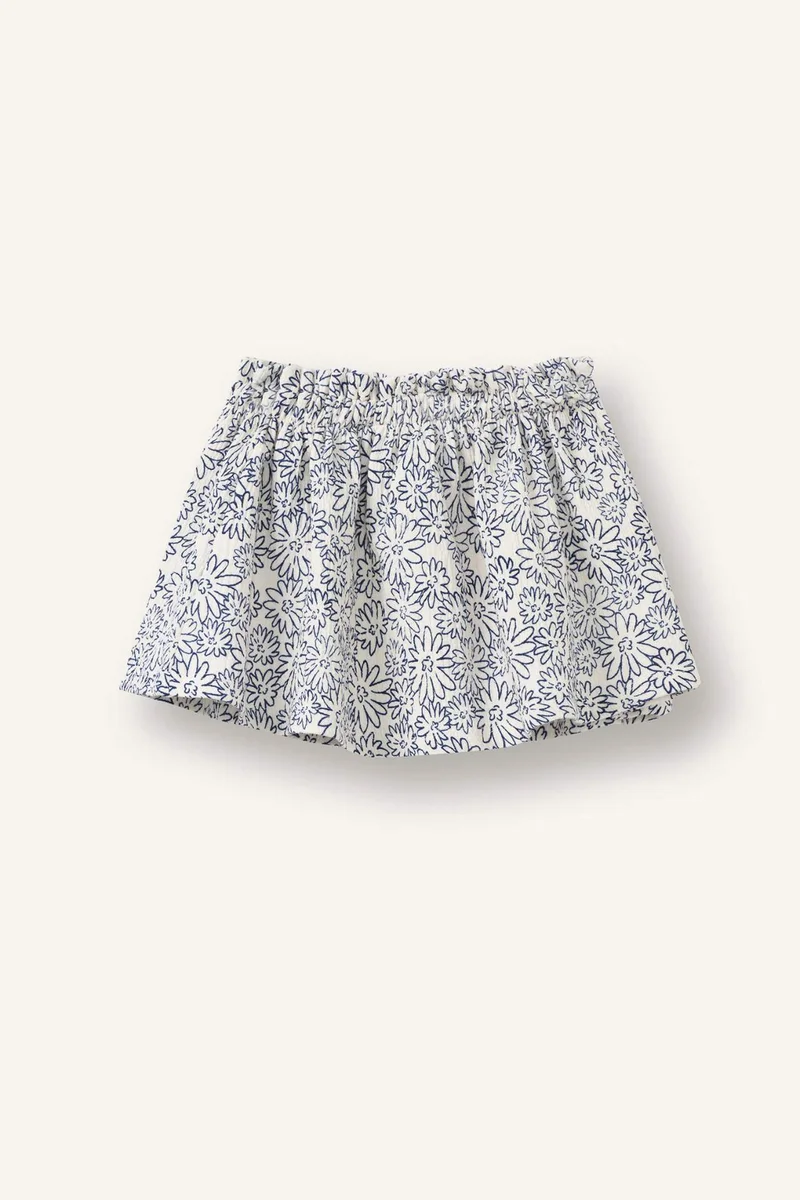 ديفاكتو Baby Girl Floral Ribbed Camisole 2 Piece Set