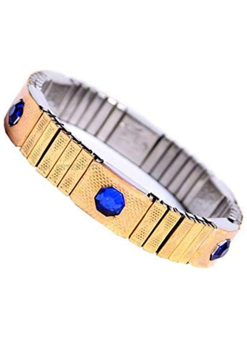 MOON TIGER Magnetic Blood Pressure Controller Bangles Bracelet Weight Loss Pain Relief for Women 