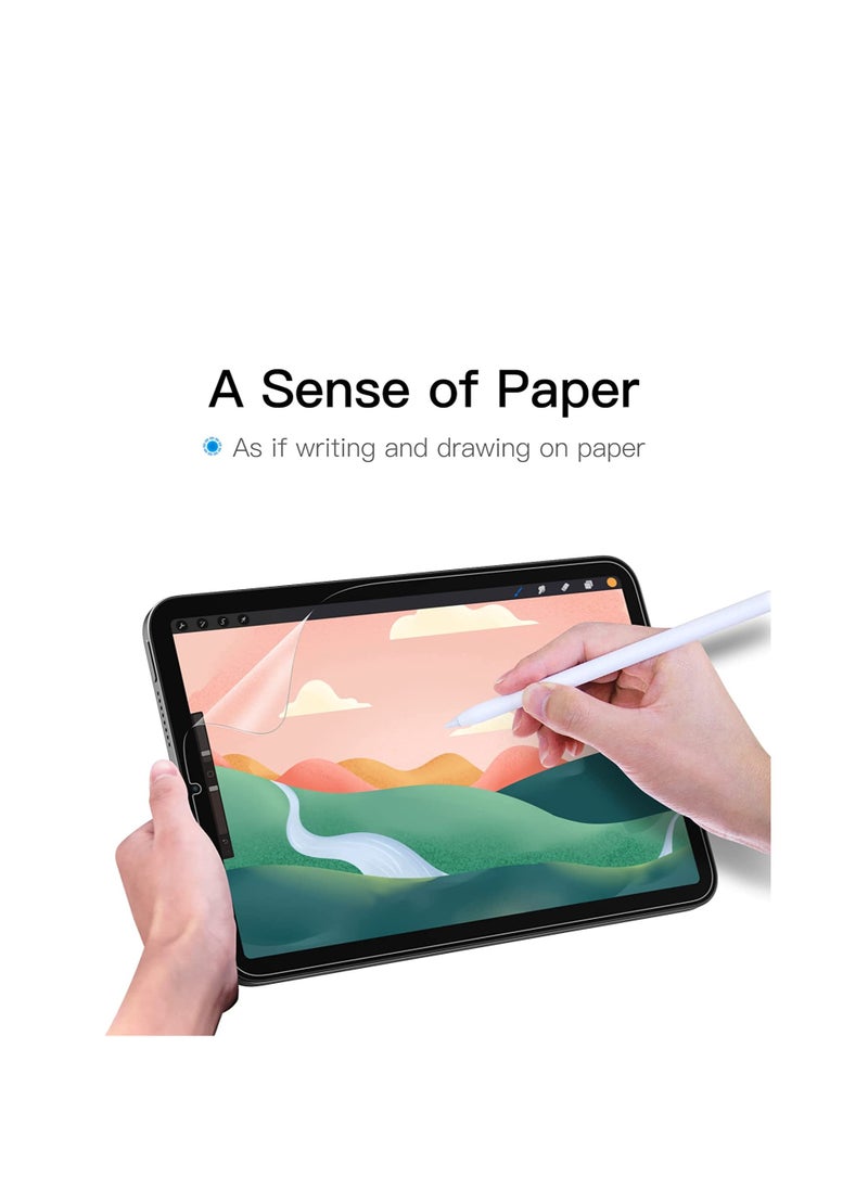 Generic - Paper Feel Matte Screen Protector Compatible with iPad mini 7 and iPad Mini 6 (8.3 Inch, 2024 2021 Model), Anti-Glare Matte PET Paper Film for Drawing, Writing, Note-Taking - Image 1