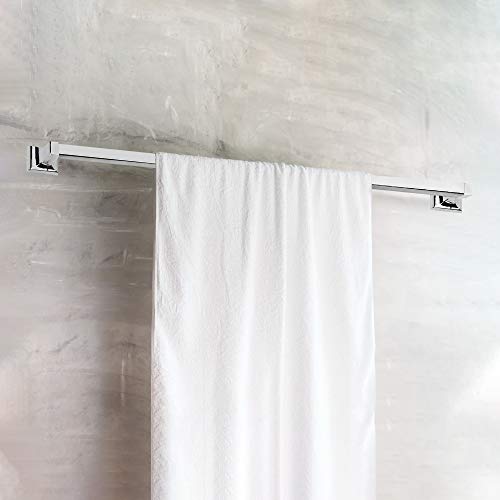 Design House 18 in Millbridge Towel Bar, Standard Wall Mount, Concealed Screws, Easy Installation, Polished Chrome, 19.96 in L x 1.81 in W x 3.15 in H, Item 533018 - Image 4