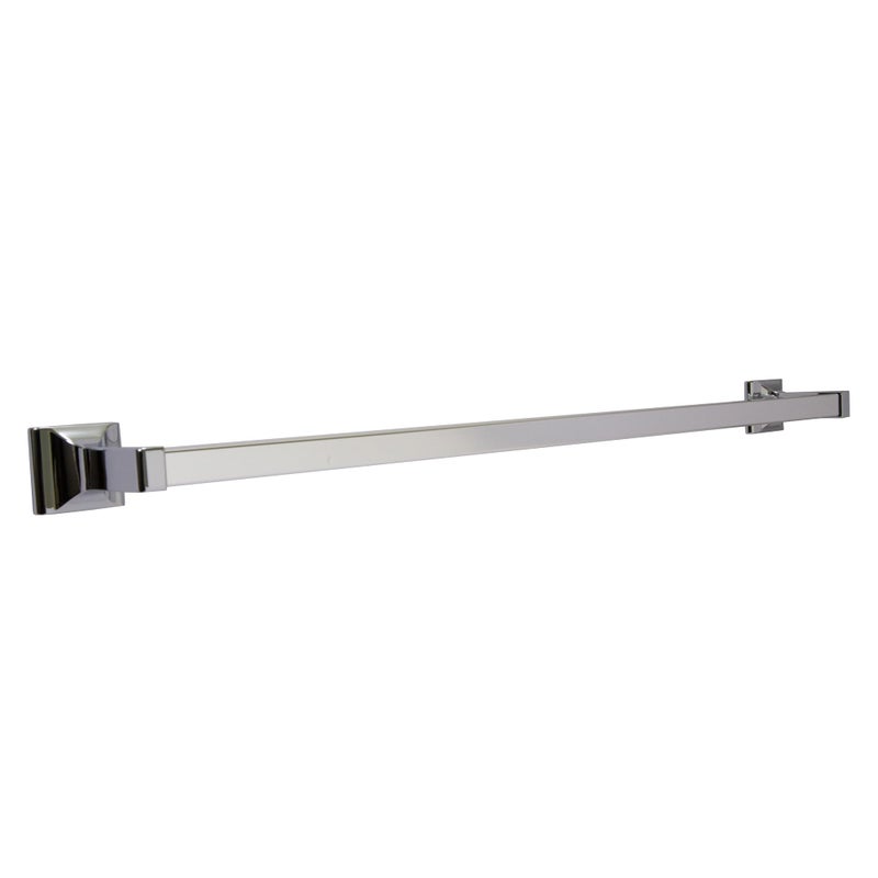 Design House 18 in Millbridge Towel Bar, Standard Wall Mount, Concealed Screws, Easy Installation, Polished Chrome, 19.96 in L x 1.81 in W x 3.15 in H, Item 533018 - Image 5