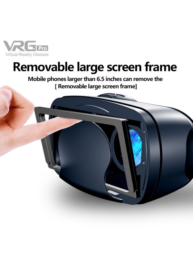 3d Helmet Virtual Reality Vr Glasses For 5-7' Mobile-Color:VRGPro Black Neutral - Image 2