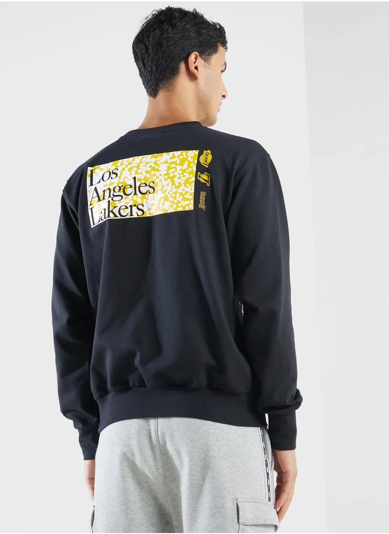 Nike Los Angeles Lakers Dri-Fit Sweatshirt