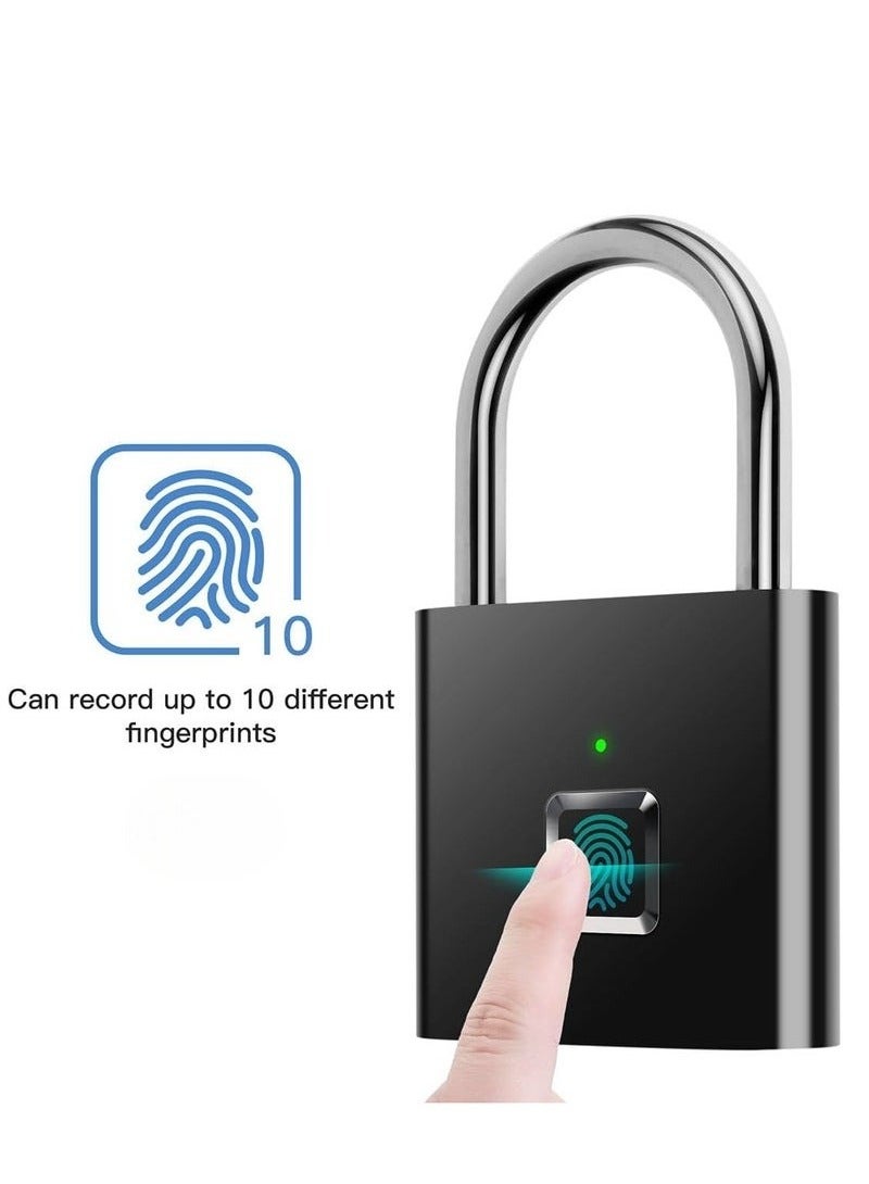 Fingerprint Padlock – Smart Keyless Waterproof Security Lock with Fingerprint Recognition - Image 3