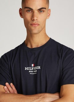 TOMMY HILFIGER Logo Crew Neck T-Shirt  - Image 3