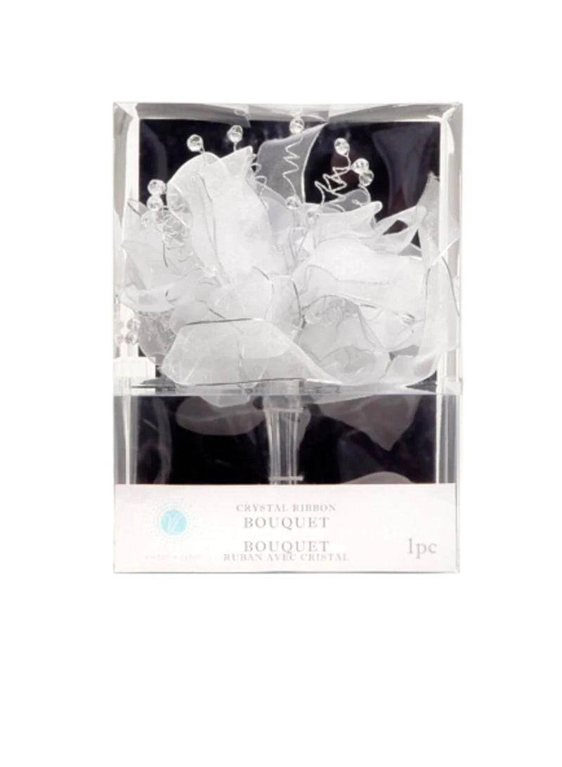 باقة الشريط مع حبات الكريستال 8 مم - Image 1