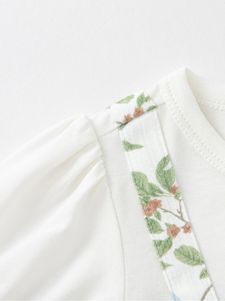 Balabala Girls' Bodysuit With Printed Pattern - Image 3