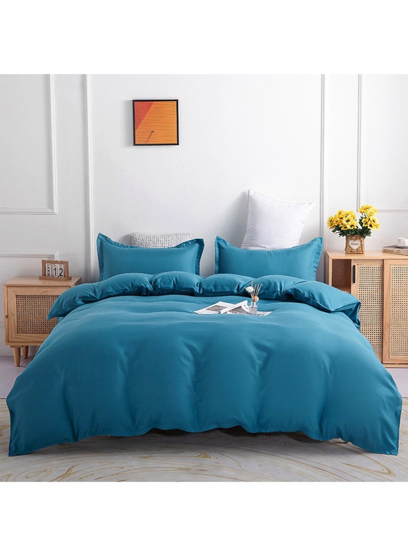 Sharpdo 4-Piece Bedding Set Including 1 Quilt Cover 1 Sheet 2 Pillowcases 2m Bed (200*230cm) - Image 1