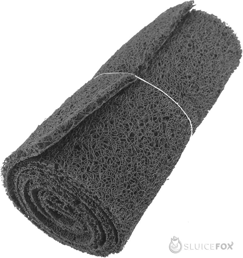 Sluice Fox حشاية صندوق السيول Sluice Fox Miners Moss Sluice Box Matting؛ حشاية صندوق السيول المخصصة لعمليات التعدين بالأسرّة السائلة؛ حشاية صندوق السيول - معدات تعدين الذهب - يتوفر بأربعة ألوان - مقاسات 12x40 أو 24x48 بوصة - Image 4