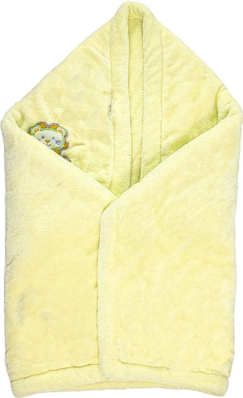BRANDONN Baby Blankets New Born Double Layer Soft Coral Crib Top Sheet Cum Baby Bath Towel Bed Bedding for Baby Boys and Baby Girls - Image 5