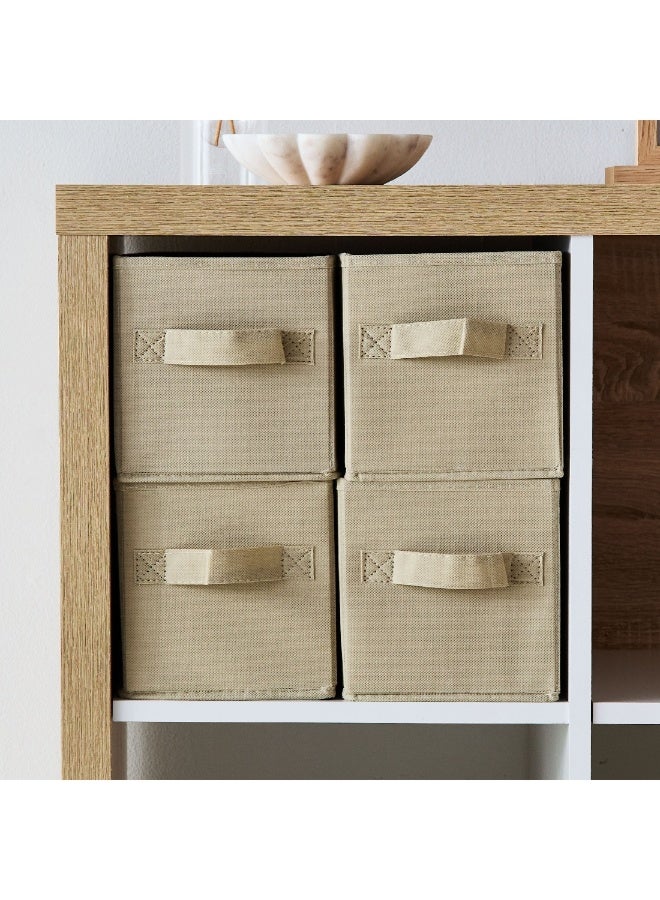 Home Box Olive Cube Fabric Box 33 x 16.5 x 15.5 cm - Image 2