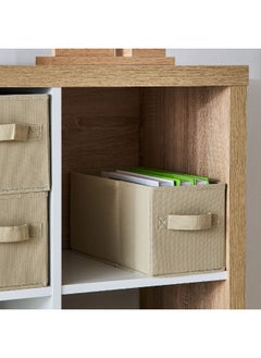 Home Box Olive Cube Fabric Box 33 x 16.5 x 15.5 cm  - Image 5