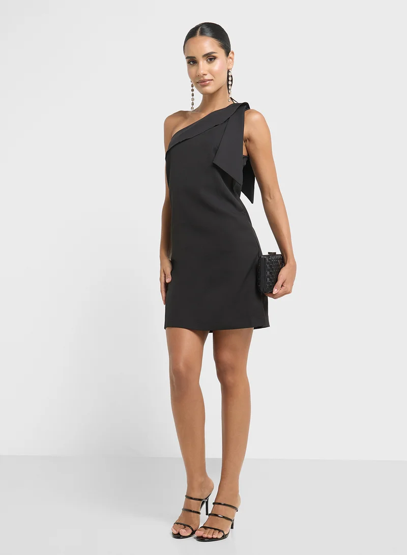 Ginger One-Shoulder Party Dress