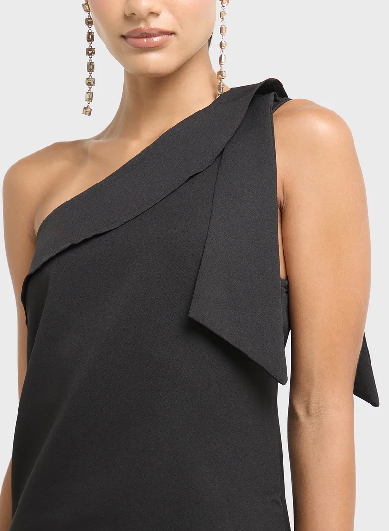 Ginger One-Shoulder Party Dress