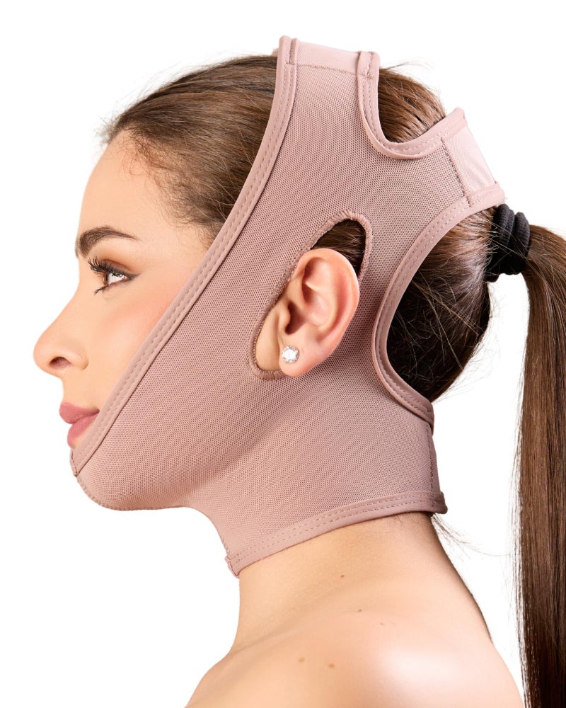Shape Concept 301 Chin Strap Support Band Neck Bandage Face Chin High Compression