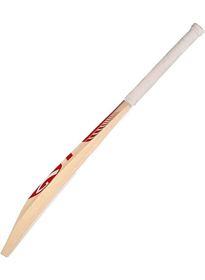 SG Strokewell Cla ic Cricket Bat | Size: Mens, Short Handle | For Men & Boys | Material: Wood | Traditionally Shaped for Superb Strokes | Shock Absorption | Enhanced Flexibility - Image 5