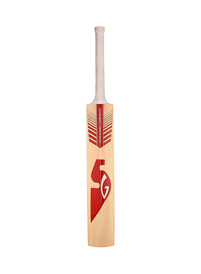 SG Strokewell Cla ic Cricket Bat | Size: Mens, Short Handle | For Men & Boys | Material: Wood | Traditionally Shaped for Superb Strokes | Shock Absorption | Enhanced Flexibility - Image 3
