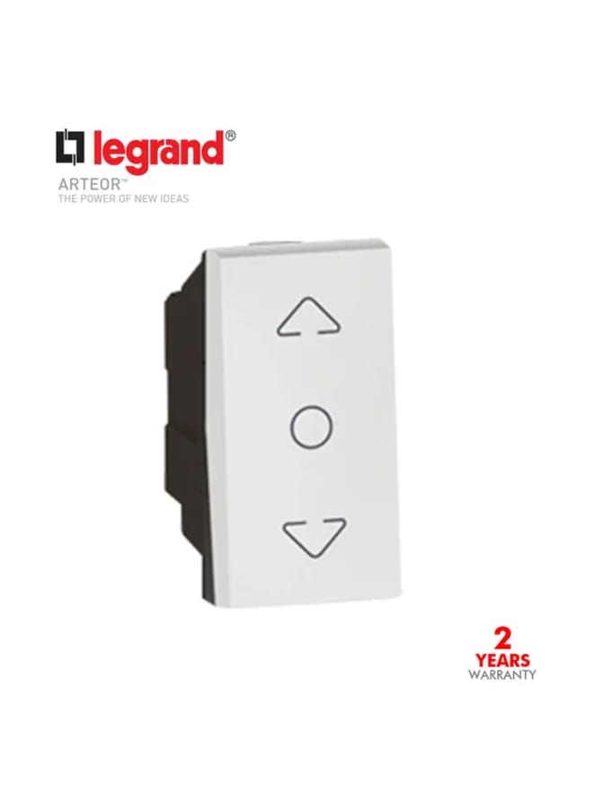 Legrand white curtain switch