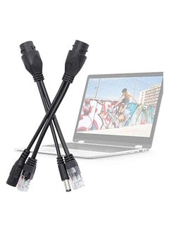 erorex 1 Pair POE Adapter Cable Tape Screened POE Switch Cable POE Splitter Injector Power Supply  - Image 4