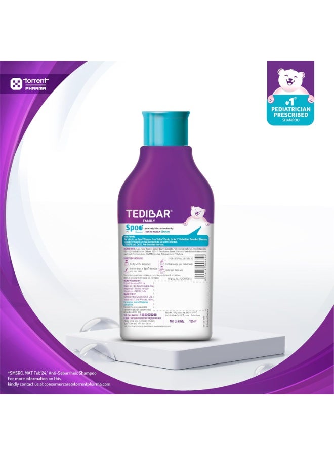 Tedibar Curatio Baby Spoo Shampoo 125ml (Pack of 2) - Image 3