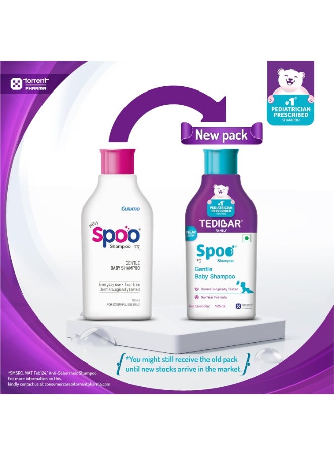 Tedibar Curatio Baby Spoo Shampoo 125ml (Pack of 2) - Image 4