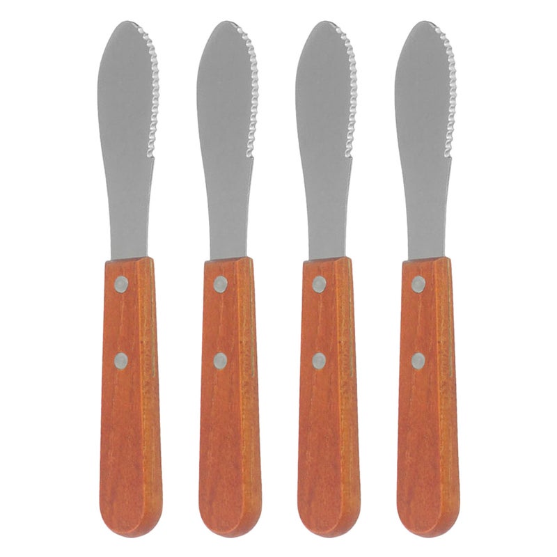 4pcs Spreader Butter Spreaders Butter Spreader Cutlery Kitchen Tool Cheese Butter Spreader for Corn Corn Butter Spreader - Image 1
