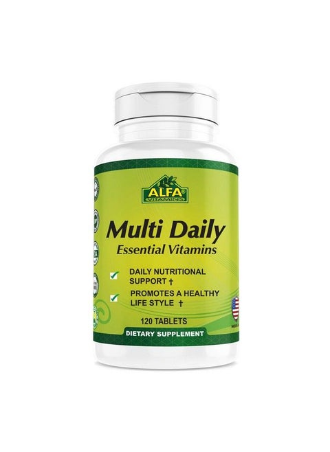 ® Multi Daily Essential Vitamins To Support The Immune System And Promote A Healthy Lifestyle 120 Tablets