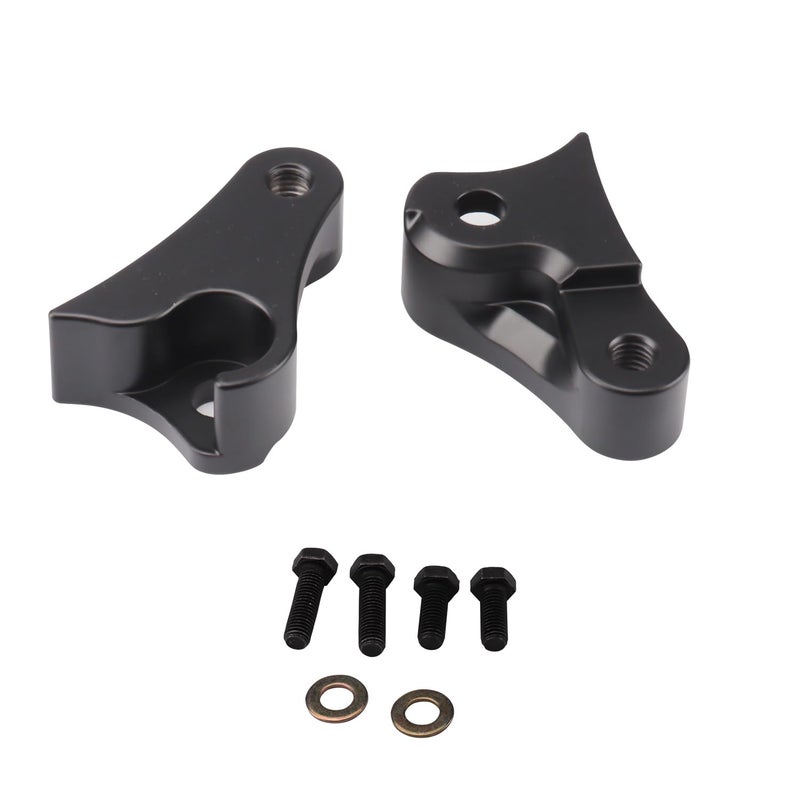 AIRCMT 0823 1 Lowering Link Kit Fits for Harley Davidson Touring StreetGlide RoadGlide UltraLimited Special CVO 20172021 ShocksBlack