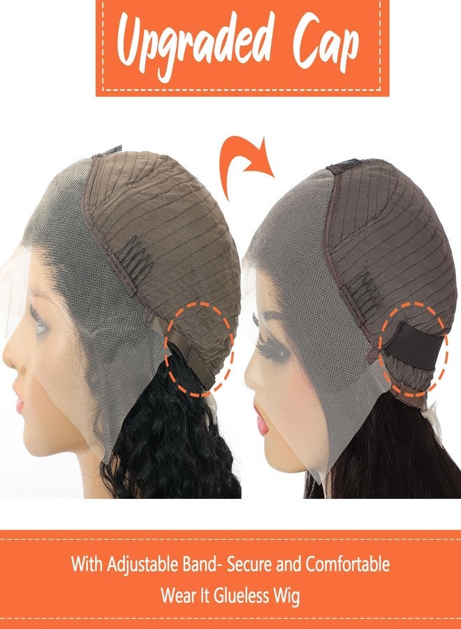 Jolanly 13X4 Lace Front Wigs Human Hair Short Bob Wig Human Hair Wavy Body Wave Lace Front Wigs Human Hair 8 Inch - Image 3